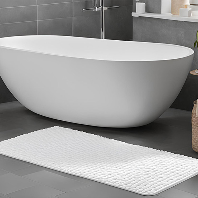 BATH MAT-WHITE2 BATH MAT-WHITE2