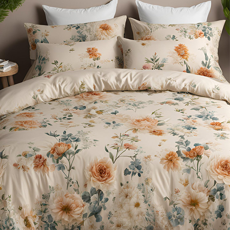 BEDSHEET-BEIGE PRINT2 BEDSHEET-BEIGE PRINT2
