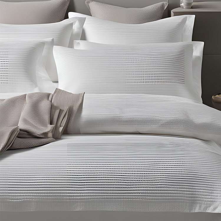 QUILT-WHITE DOBBY